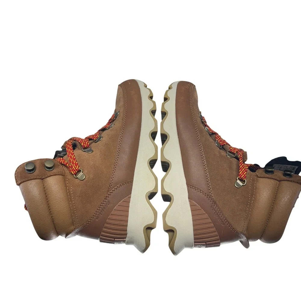 Sorel Kinetic Breakthru Conquest Women 8 Velvet Tan Waterproof Boot NL3768-242